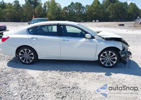 2015 Honda Accord Sport из США, поврежденный, VIN 1HGCR2F59FA166426